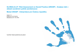 Národní výkladový dokument GLOBALG.A.P. GRASP pro Českou