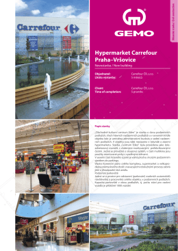 Hypermarket Carrefour praha–Vršovice