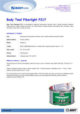 Body Tmel Fiberlight F217 Fiberlight F217