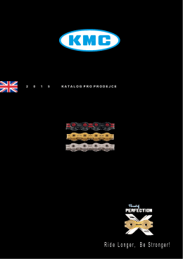 Nový katalog KMC