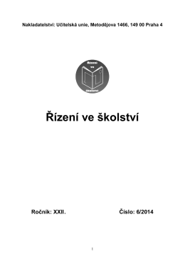 Řízení ve školství_6_2014