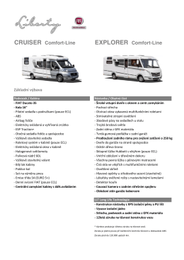 EXPLORER Comfort-Line CRUISER Comfort-Line - LMC