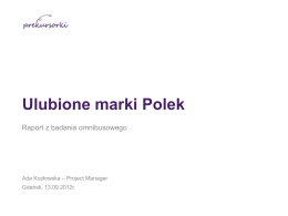 Ulubione marki Polek