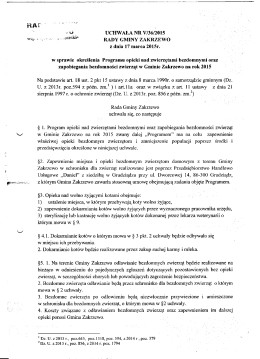 V/36/2015 - Urząd Gminy Zakrzewo