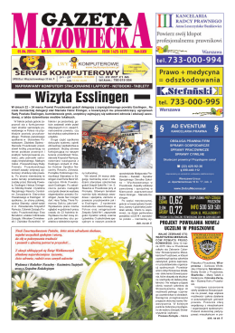 Numer 3/4 - Gazeta Mazowiecka (1.04.2015)