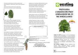 quest drzewa - Gimnazjum 29 we Wrocławiu