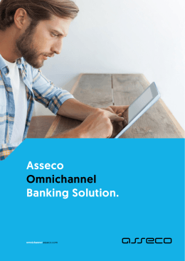 Asseco Omnichannel Banking Solution.