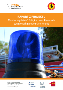 Raport z projektu „Monitoring działań Policji w