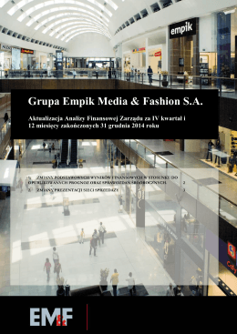 Grupa Empik Media & Fashion S.A.