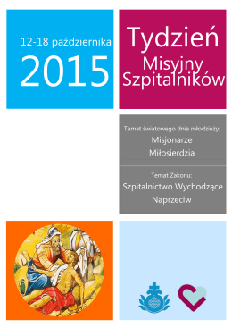 Tydzień Misyjny Szpitalników2015