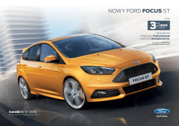 NOWY FORD FOCUS ST