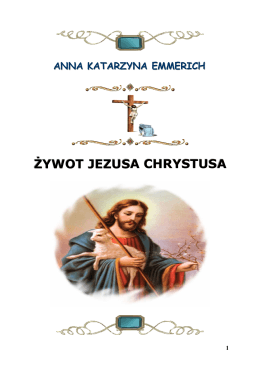 Żywot Jezusa – Katarzyna Emmerich