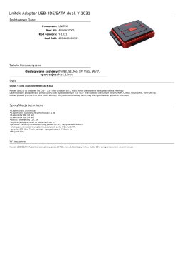Unitek Adapter USB- IDE/SATA dual, Y-1031