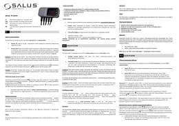 Model PC12HW - Salus Controls