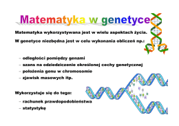 Matematyka w genetyce