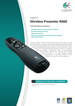 Wireless Presenter R400