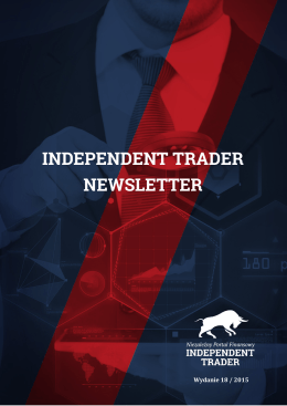 Independent Trader Newsletter - 18/2015