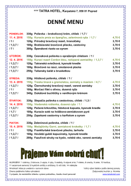 denné menu (pdf