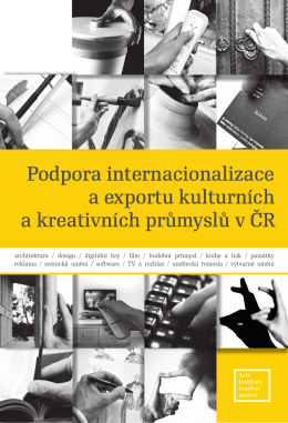 Podpora internacionalizace a exportu kulturních a