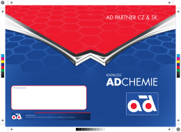 adchemie - AD Pardubice