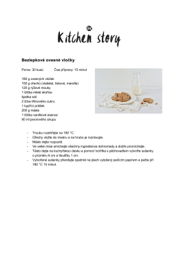 Tisknout recept - Kitchen story