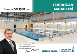 Yenİdoğan MaHaLLeSİ - Sancaktepe Belediyesi