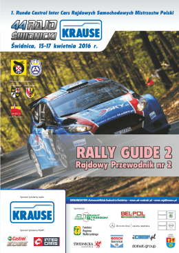 Rajdowy Przewodnik nr 2 / Rally Guide 2