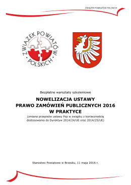Zaproszenie do Brzeska - Związek Powiatów Polskich
