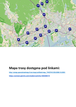 Mapa trasy dostępna pod linkami