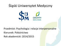 Komunikacja interpersonalna – prezentacja - Psycholog Bielsko