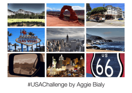 #USAChallenge by Aggie Bialy