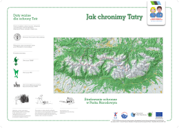 Daty ważne dla ochrony Tatr Strefowanie ochronne w Parku
