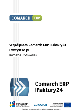 Współpraca Comarch ERP iFaktury24 i wszystko.pl