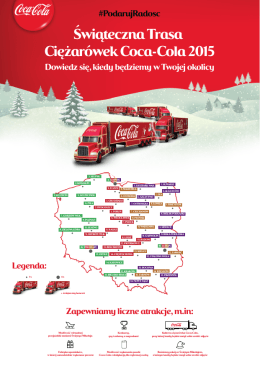 Świąteczna Trasa Ciężarówek Coca