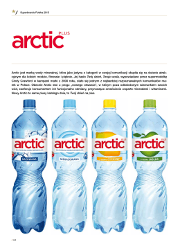Arctic jest marką wody mineralnej, która jako jedyna z