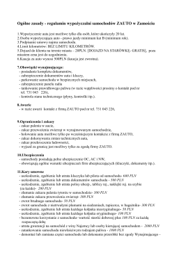 Kliknij tutaj - ZAUTO Wypożyczalnia Samochodów Zamość