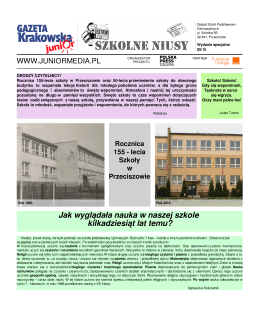 Szkolne Niusy nr 4-2014/15 - Zespół Szkół Podstawowo