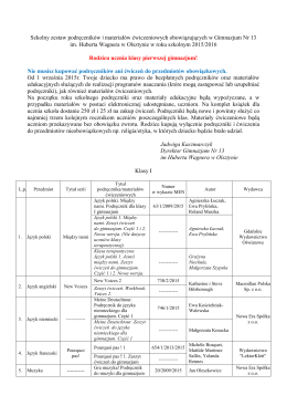 pobierz..drukuj - GIMNAZJUM Nr 13 im. HUBERTA WAGNERA