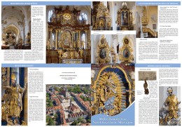 Folder o historii kościoła parafialnego oraz dokonanych pracach