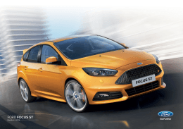 FORD FOCUS ST - Ford Biacomex
