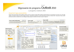 Migrowanie do programu Outlook2010