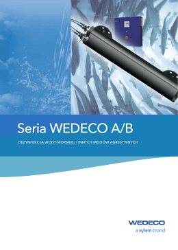 Seria WEDECO A/B - Water Solutions