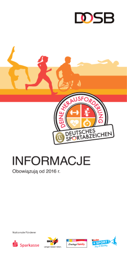 INFORMACJE - Deutsches Sportabzeichen