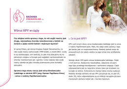 Wirus HPV w ciąży - Badania Prenatalne