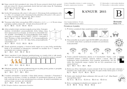 KANGUR 2015