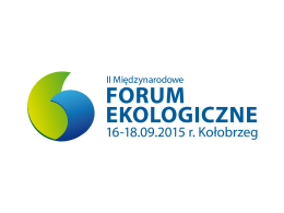 Arkadiusz Sekściński - Międzynarodowe Forum Ekologiczne Kołobrzeg 2015