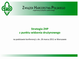 Warsztaty strategia ZHP – Konferencja Drużynowych z dnia 2011
