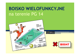 BOISKO WIELOFUNKCYJNE - Publiczne Gimnazjum nr 14 w Łodzi