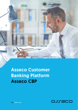 Asseco Customer Banking Platform Asseco CBP