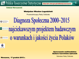 Prezentacja - mgr Władysław Wiesław Łagodziński